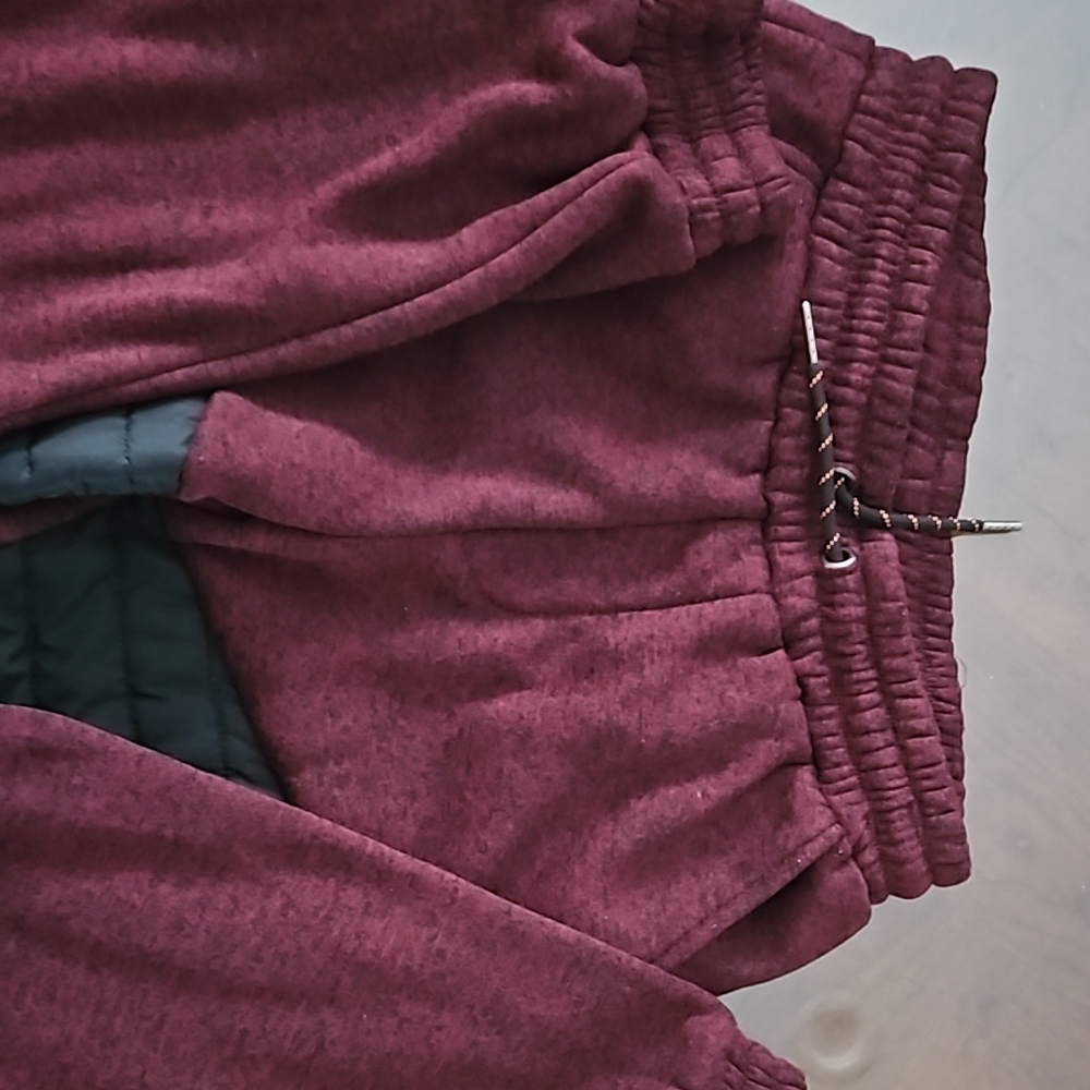 Kids Maroon Jogger Pants